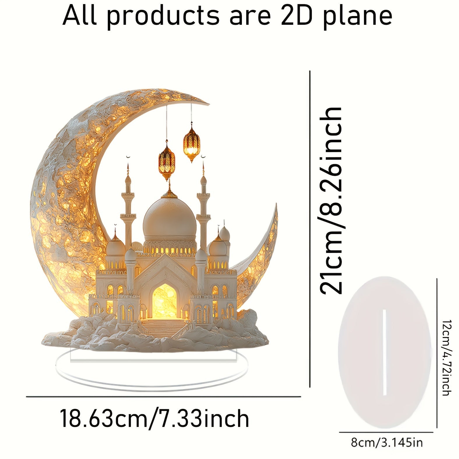 Traditional Ramadan Mosque Table Decoration Home Decor